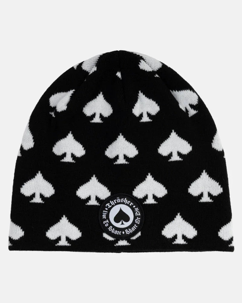 Oath Skully Beanie - Black - Four Street