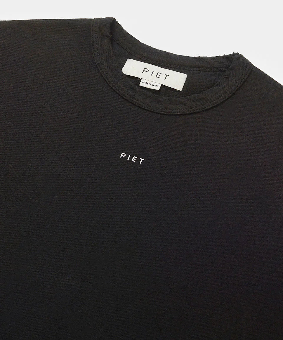 Logo T-shirt Vintage Black