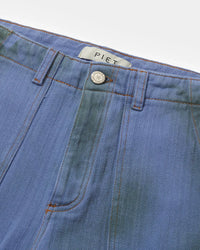 PIET Nation Selvedge Denim Pants Medium Blue