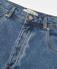 Brand New Shorts Washed Denin