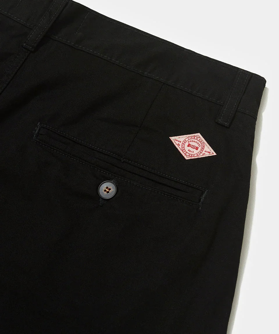 Lined Chino Shorts Black
