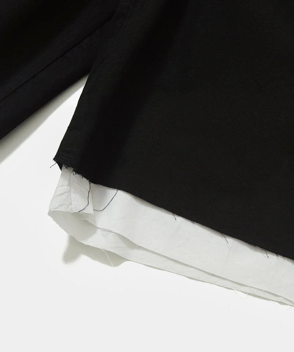 Lined Chino Shorts Black