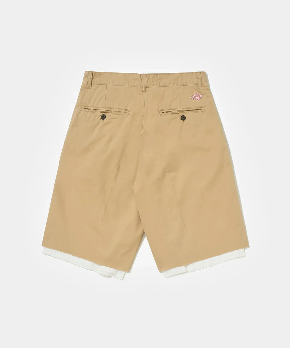 Lined Chino Shorts Khaki
