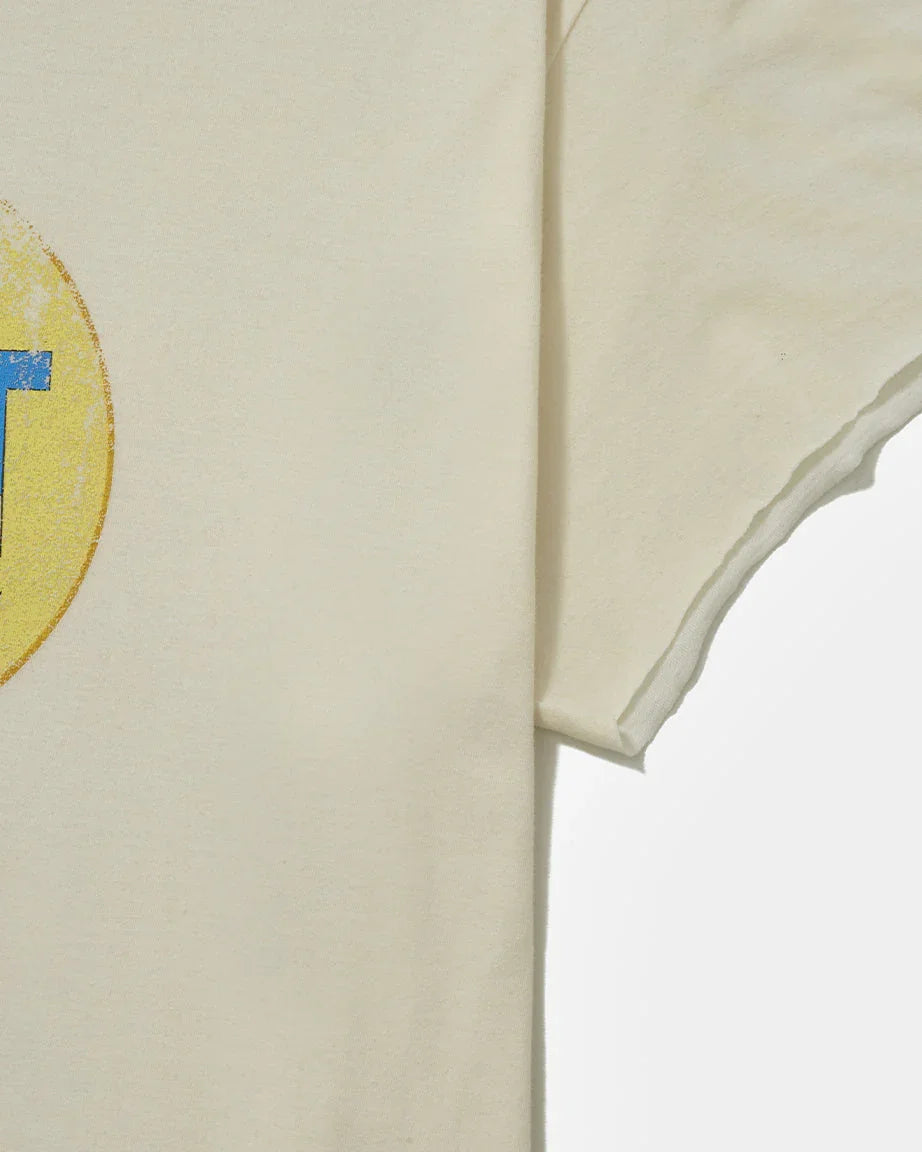 Fair Play Raw Edge T-shirt Bone White - Four Street