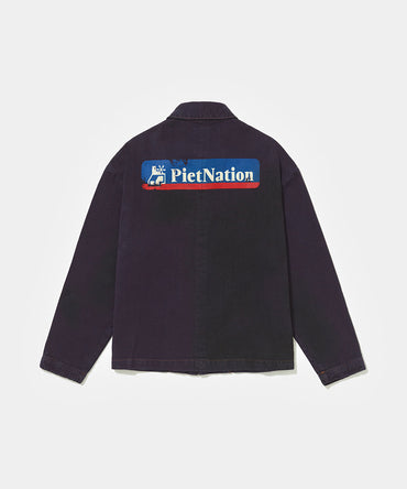 PIET Nation Selvedge Denim Jacket Purple