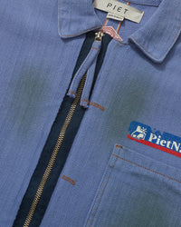 PIET Nation Selvedge Denim Jacket Medium Blue