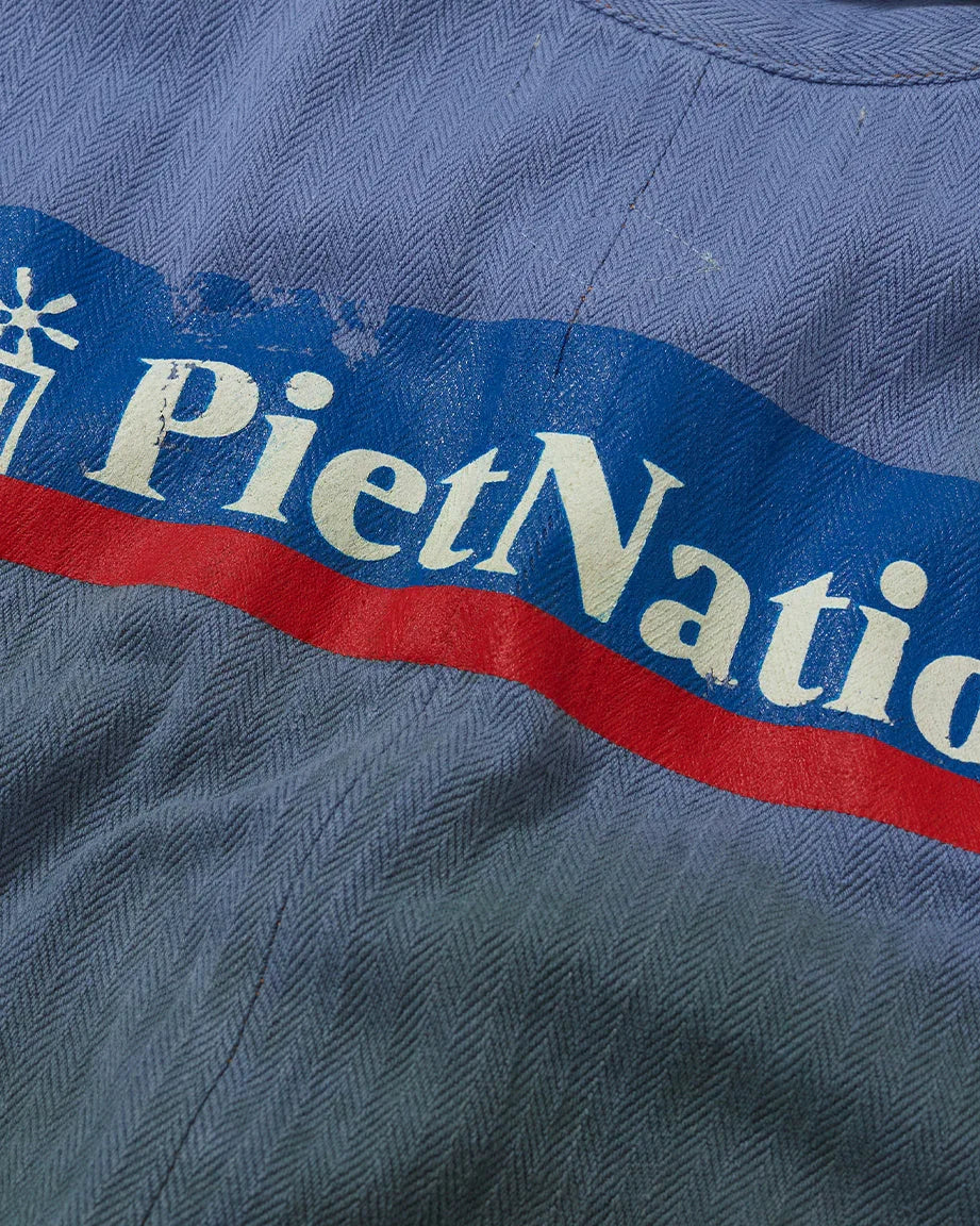 PIET Nation Selvedge Denim Jacket Medium Blue