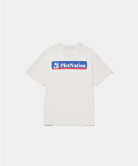PIET Nation T-shirt Bone White
