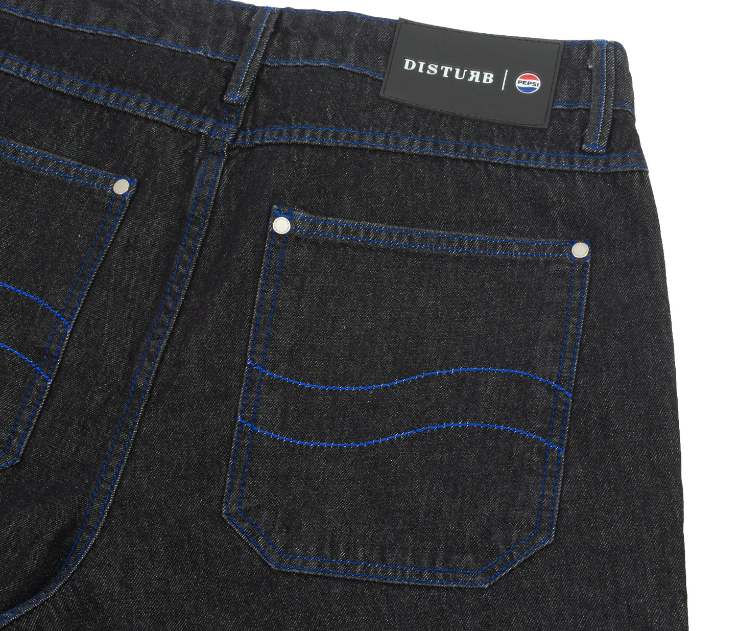 Screw Denim Pants in Black