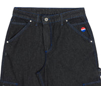 Screw Denim Pants in Black