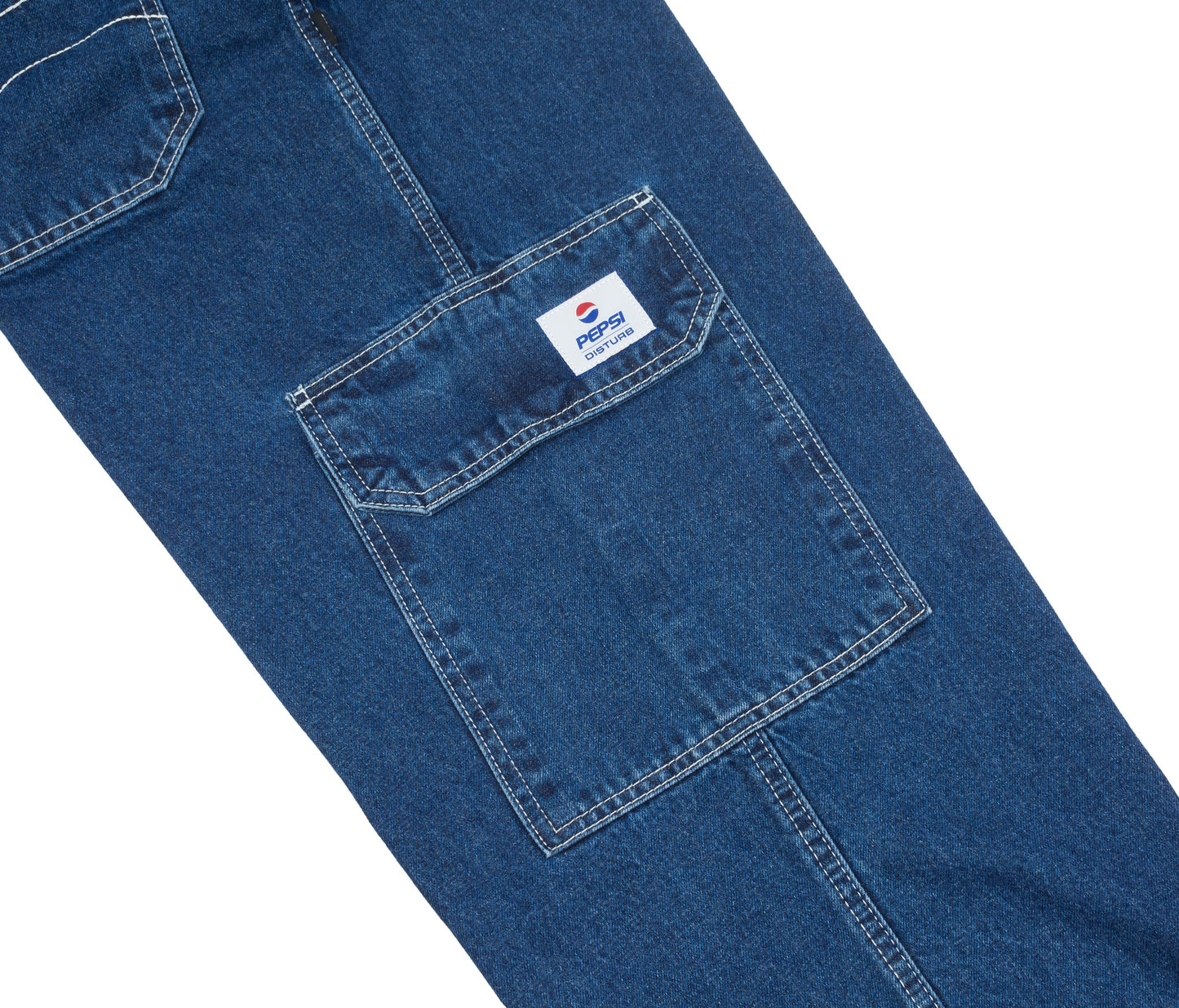 Screw Denim Pants in Blue
