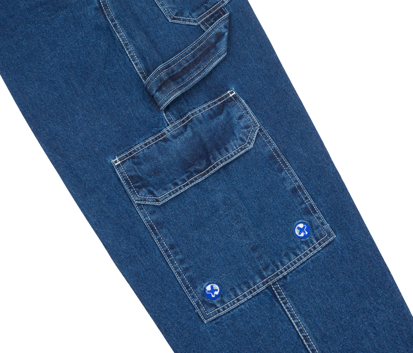 Screw Denim Pants in Blue