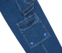 Screw Denim Pants in Blue
