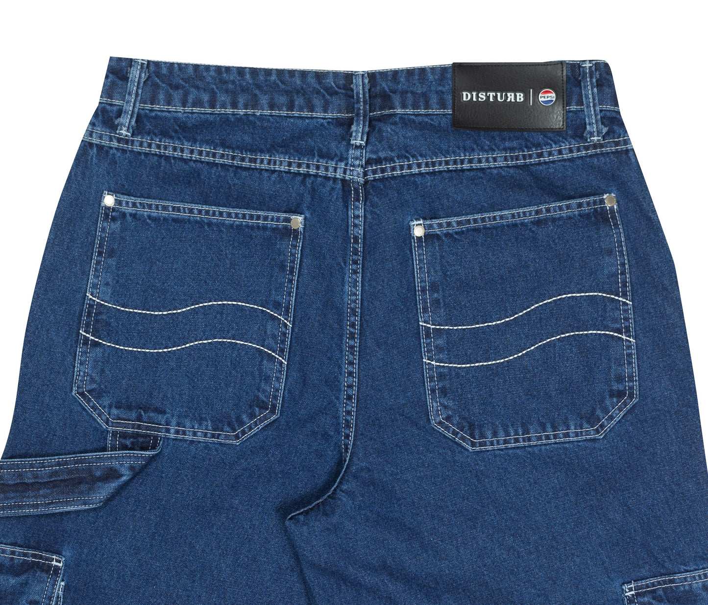 Screw Denim Pants in Blue