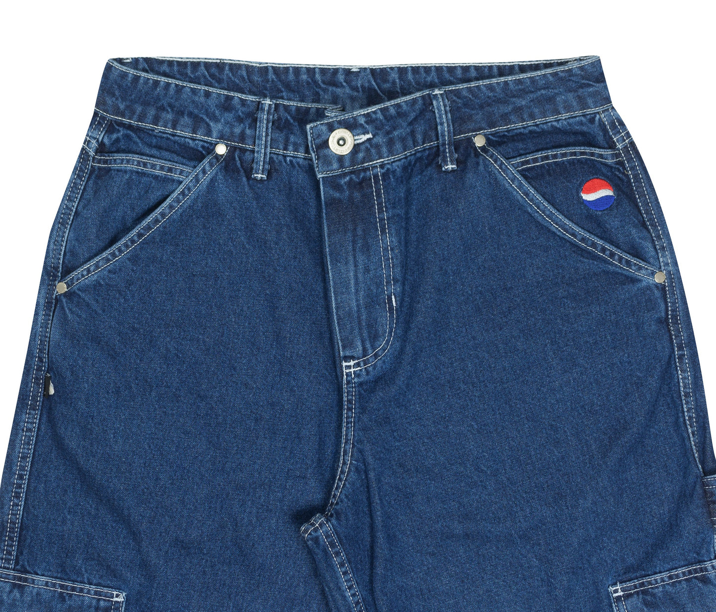 Screw Denim Pants in Blue