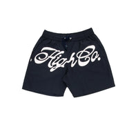 Shorts Script Navy