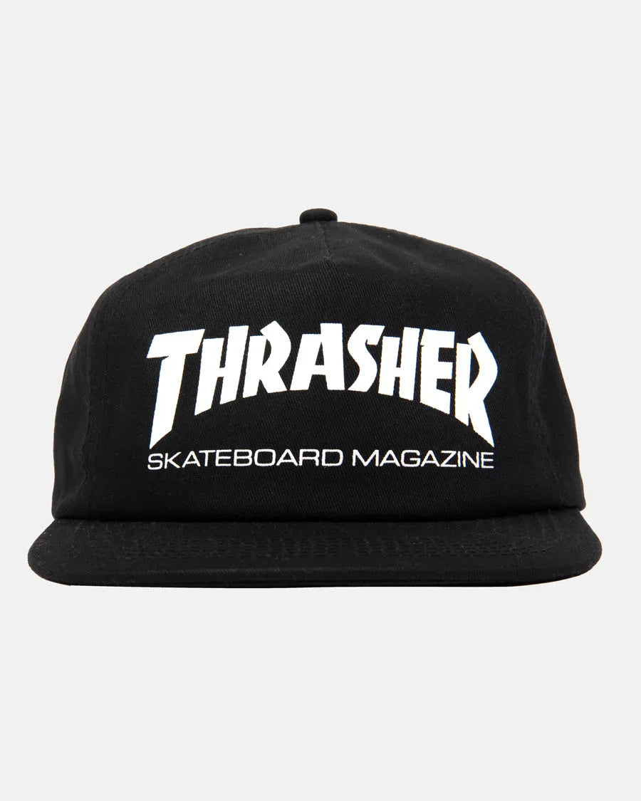SKATE MAG - SNAPBACK - BLACK/WHITE