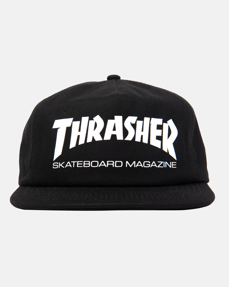 SKATE MAG - SNAPBACK - BLACK/WHITE