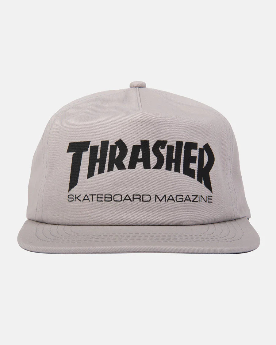 SKATE MAG - SNAPBACK - GREY/BLACK