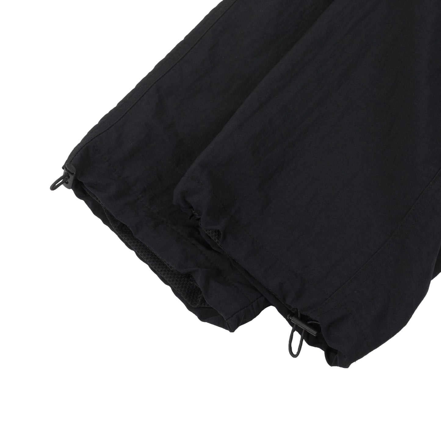 Euro Nylon Pants in Black