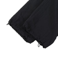 Euro Nylon Pants in Black