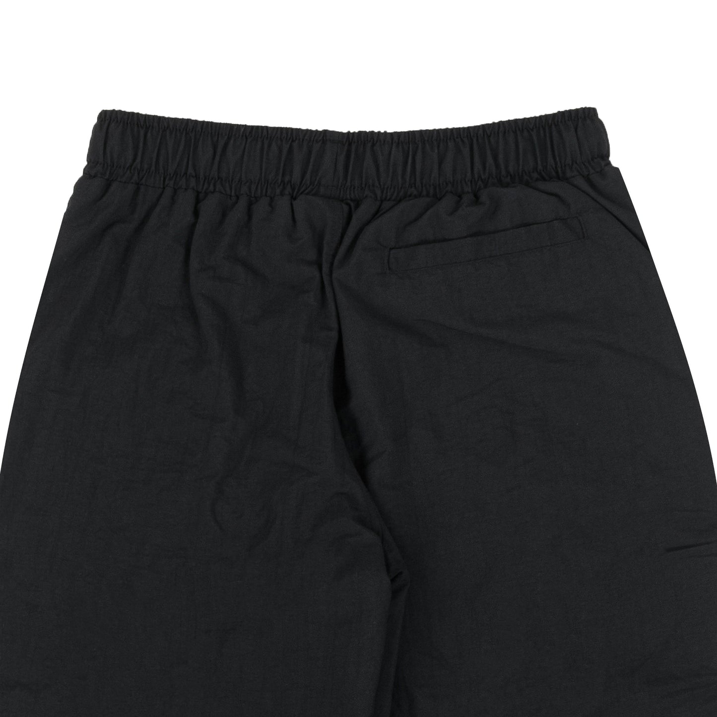 Euro Nylon Pants in Black