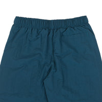 Euro Nylon Pants in Petrol Green