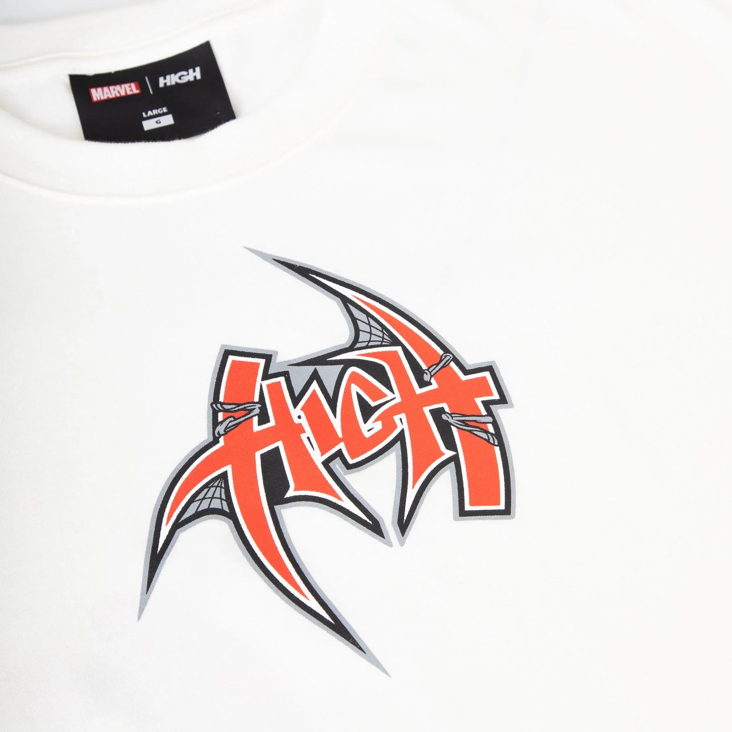 CAMISETA HIGH SPIDERMAN WHITE