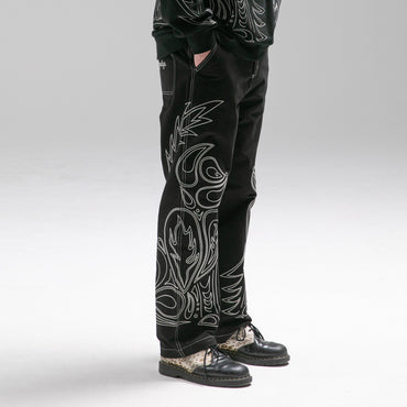 Howdy Pants (Black) - Calça