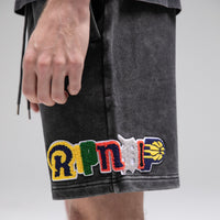 Fan Fave Sweatshorts (Black Wash)