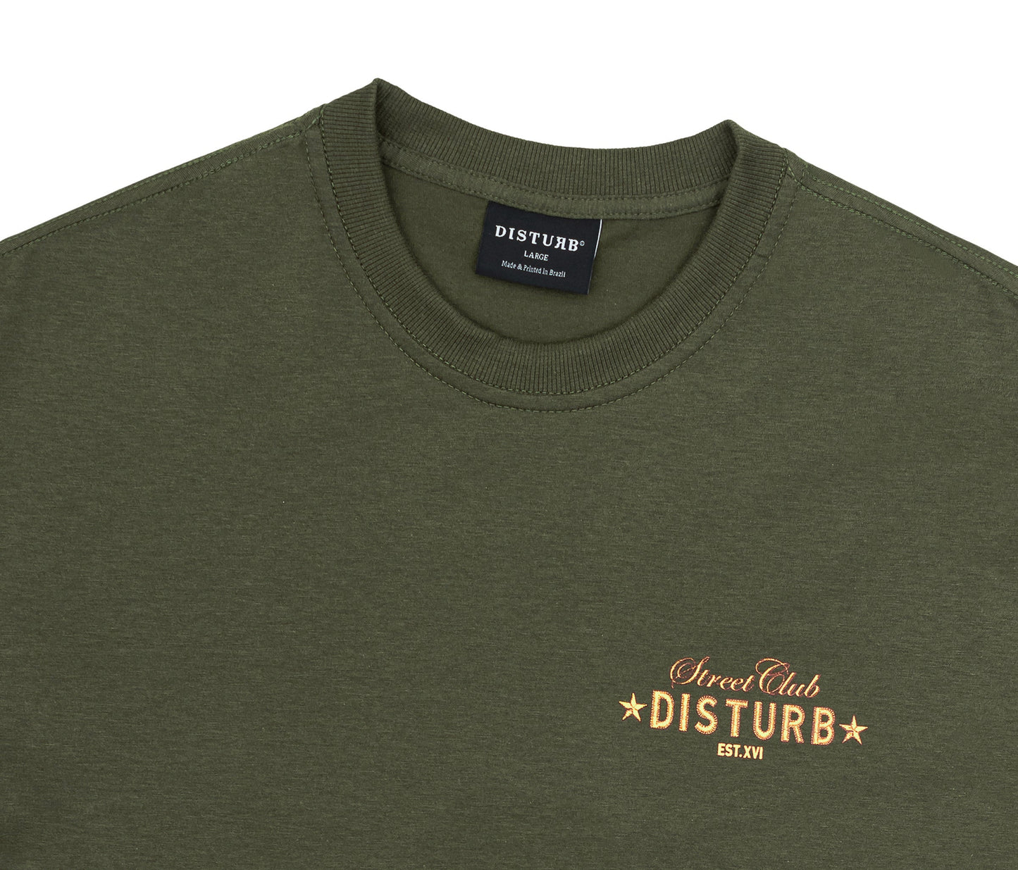 Street Dice T-Shirt In Dark Green