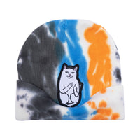 Lord Nermal Beanie (Blue / Orange Tie Dye)