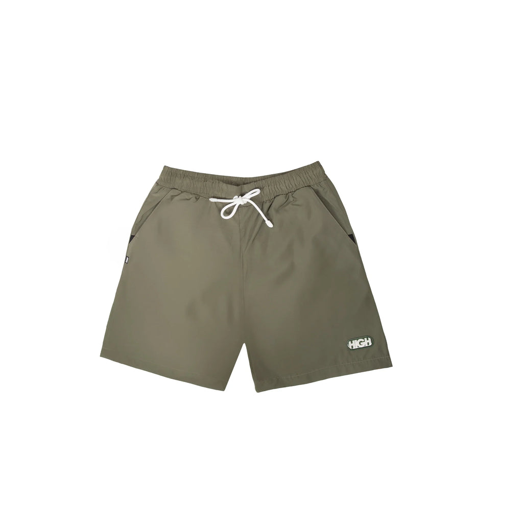 Swim Shorts Logo Green - Four Street