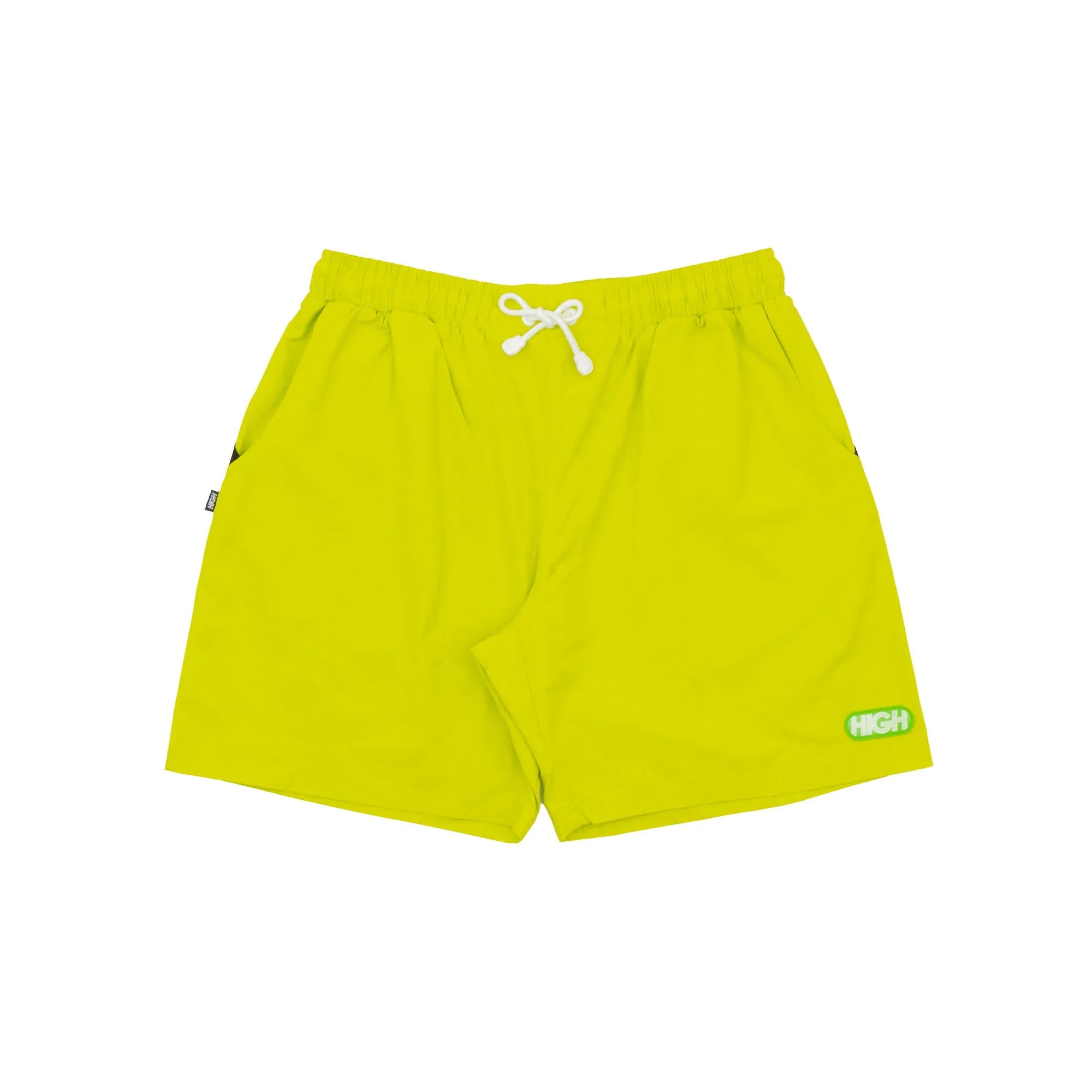 Swim Shorts Logo Lime - Four Street