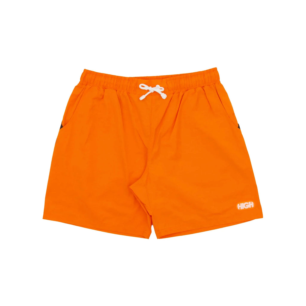Swim Shorts Logo Orange - Four Street