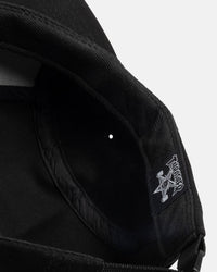 THRASHER - 5 PANEL HAT - BLACK