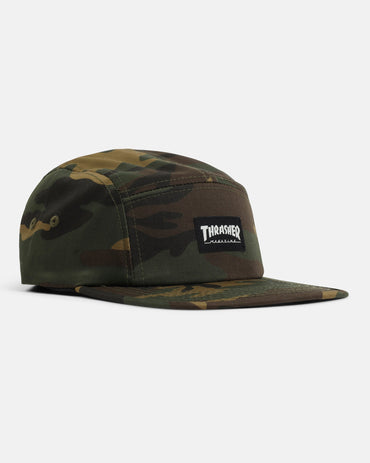 Thrasher - 5 Panel Hat - Camo