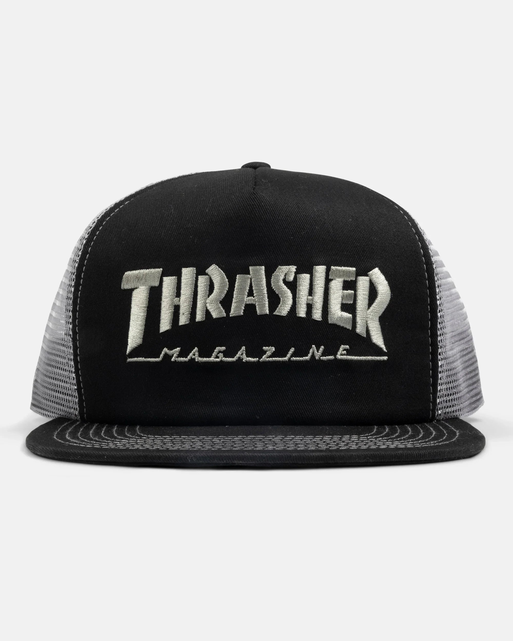 MAG LOGO - TRUCKER - BLACK / GREY - Four Street