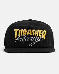 THRASHER RACING - SNAPBACK - BLACK