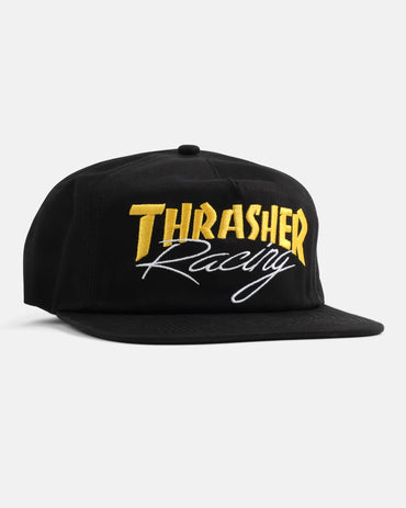 THRASHER RACING - SNAPBACK - BLACK