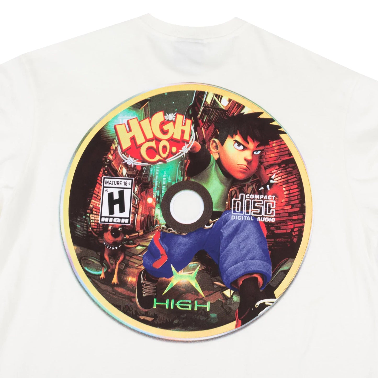 Tee DVD White