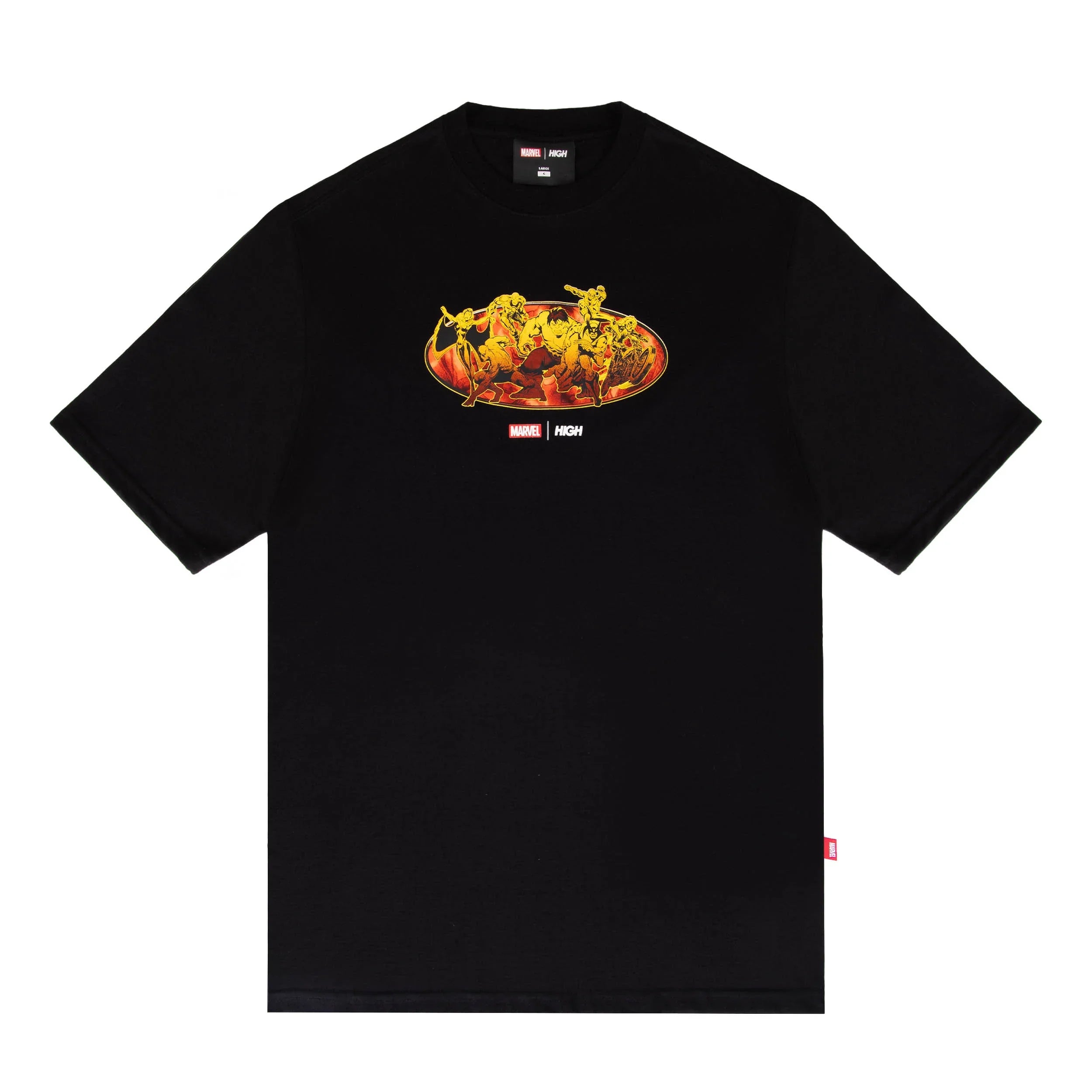 Tee Heroes Black - Four Street