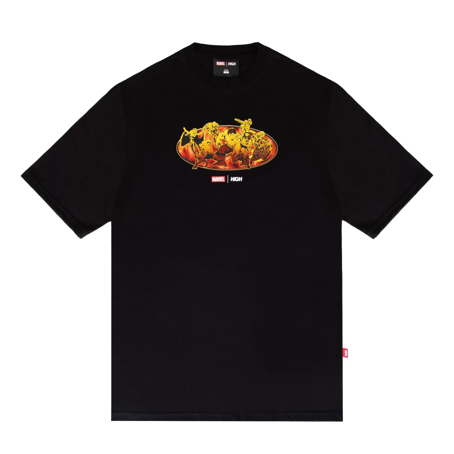 CAMISETA HIGH HEROES BLACK