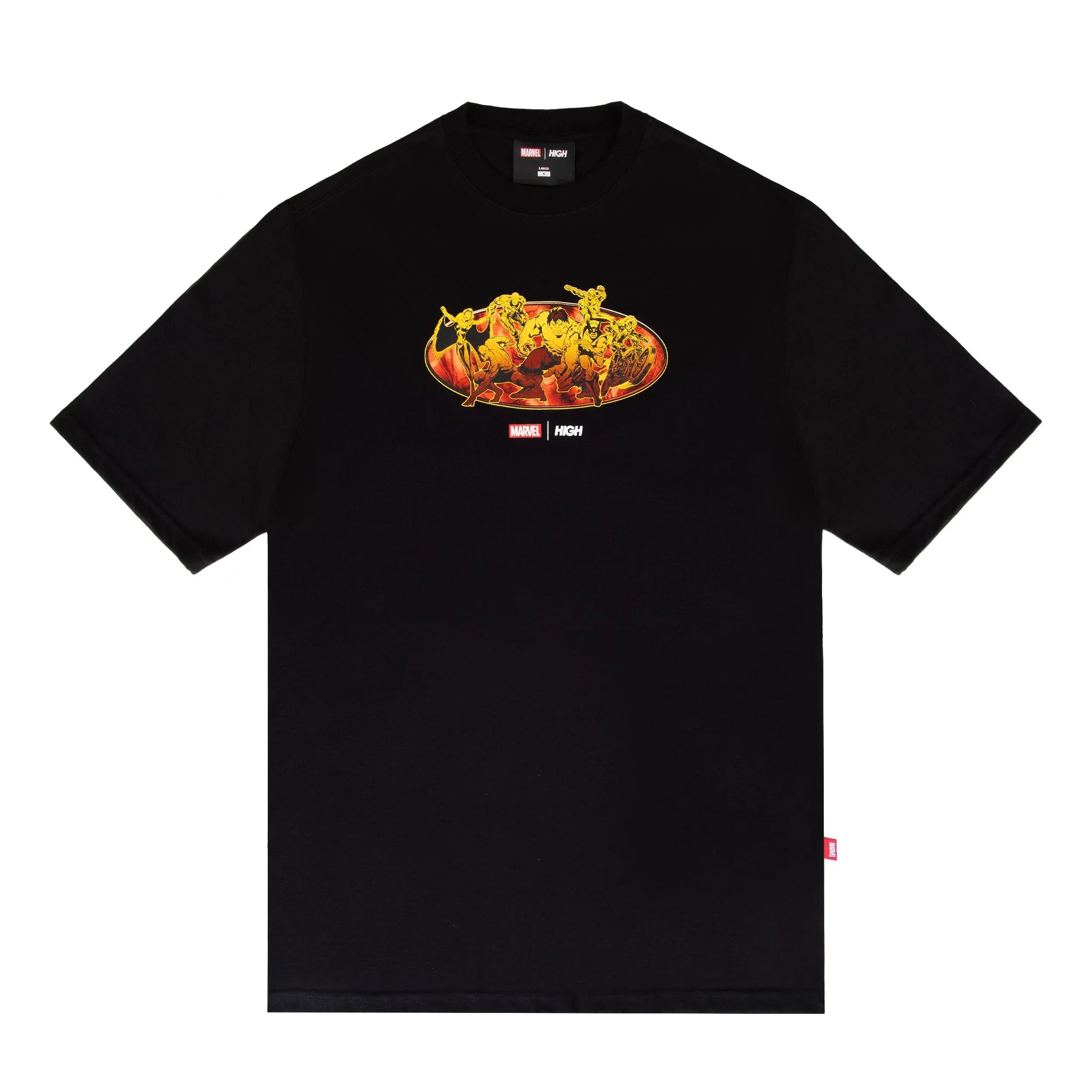 CAMISETA HIGH HEROES BLACK