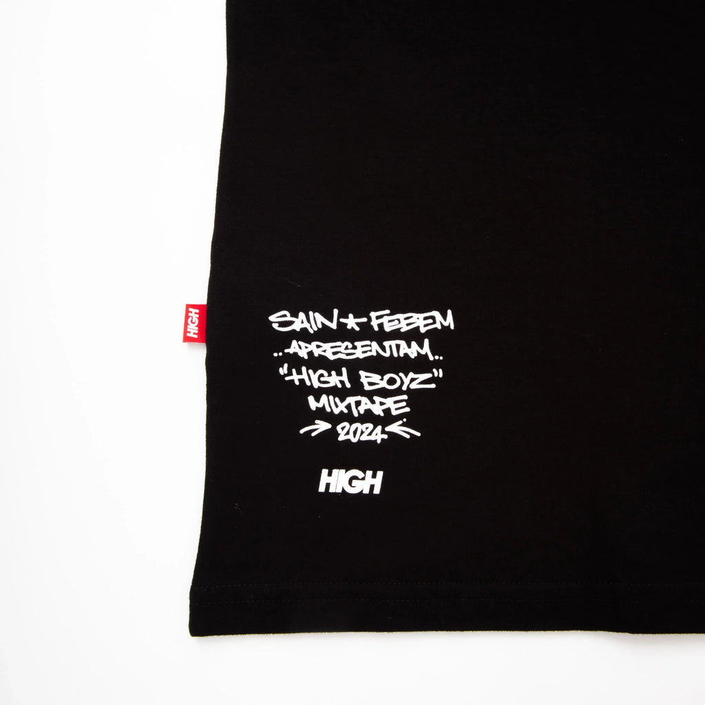 Tee Mashup Black - Four Street