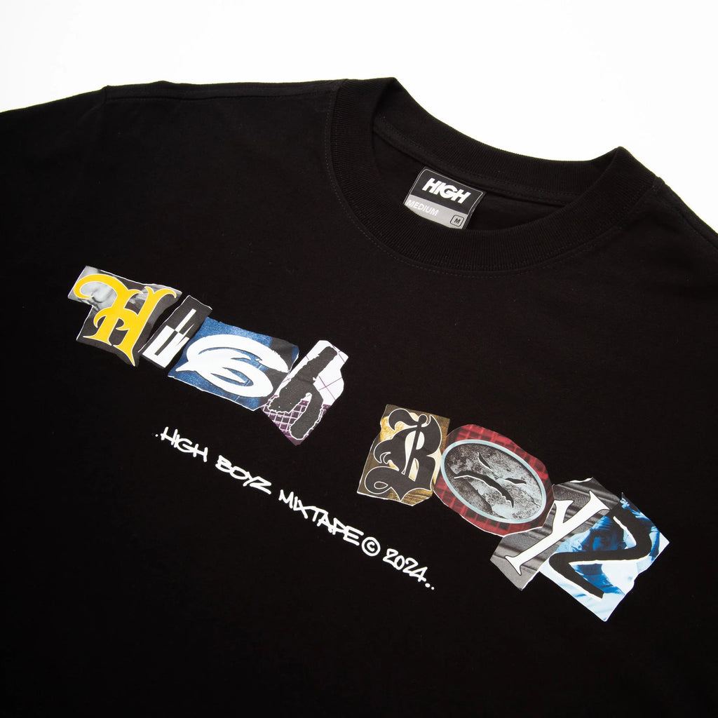 Tee Mashup Black - Four Street