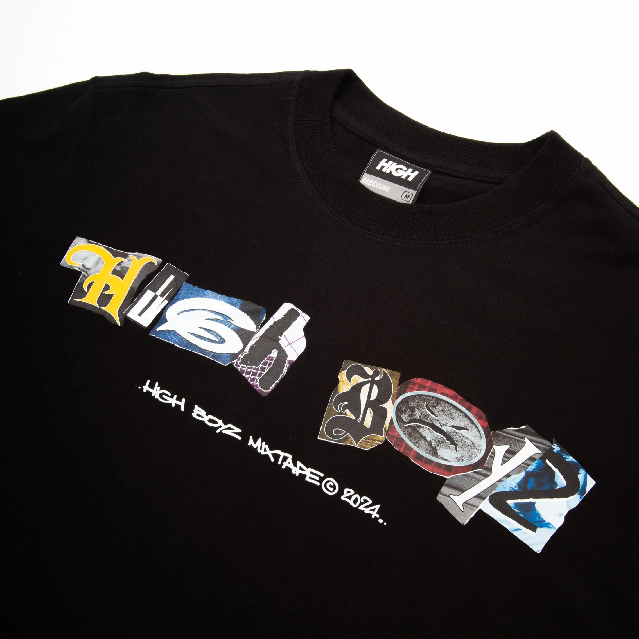 Tee Mashup Black - Four Street