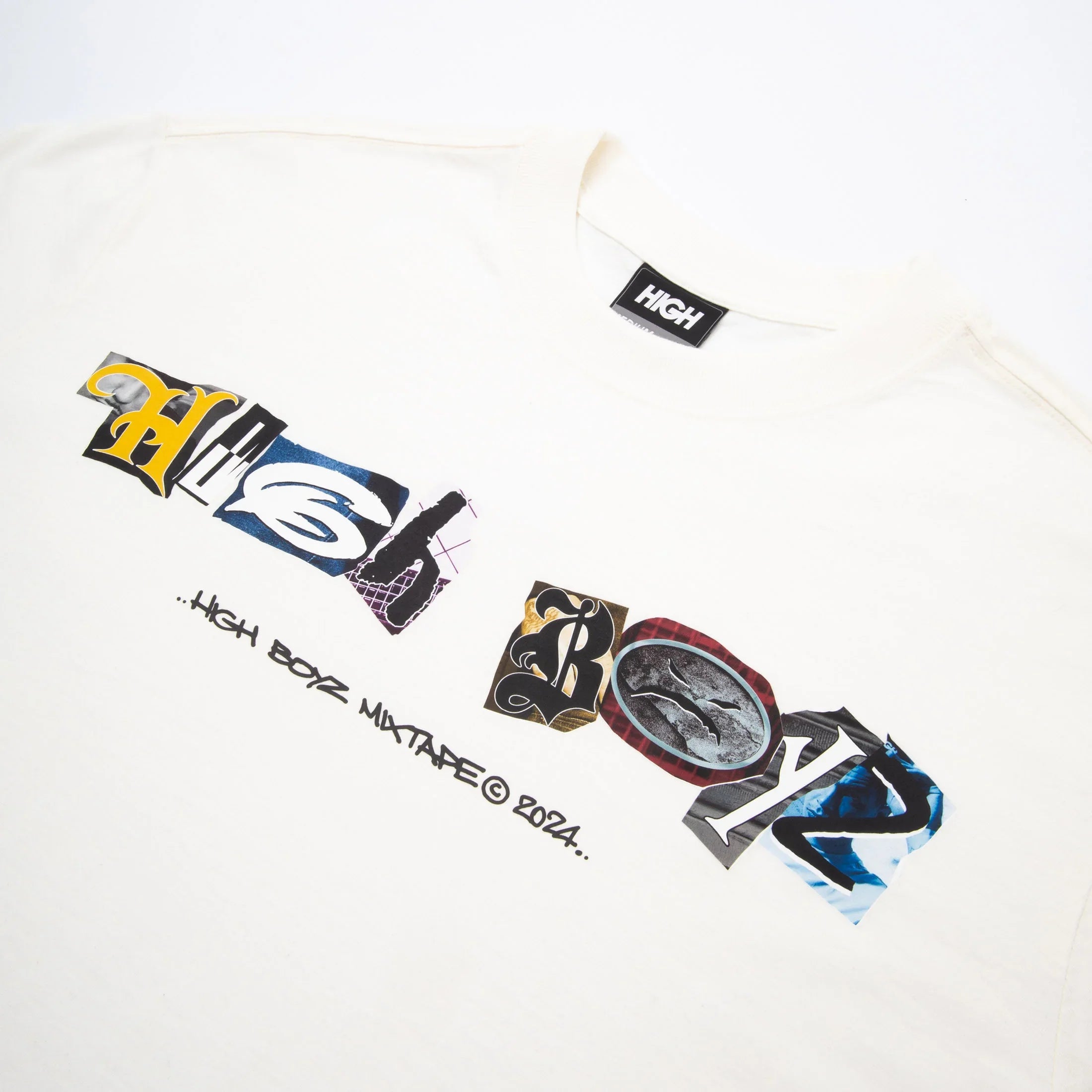 Tee Mashup White - Four Street