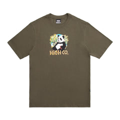 CAMISETA HIGH PANDA OLIVE GREEN