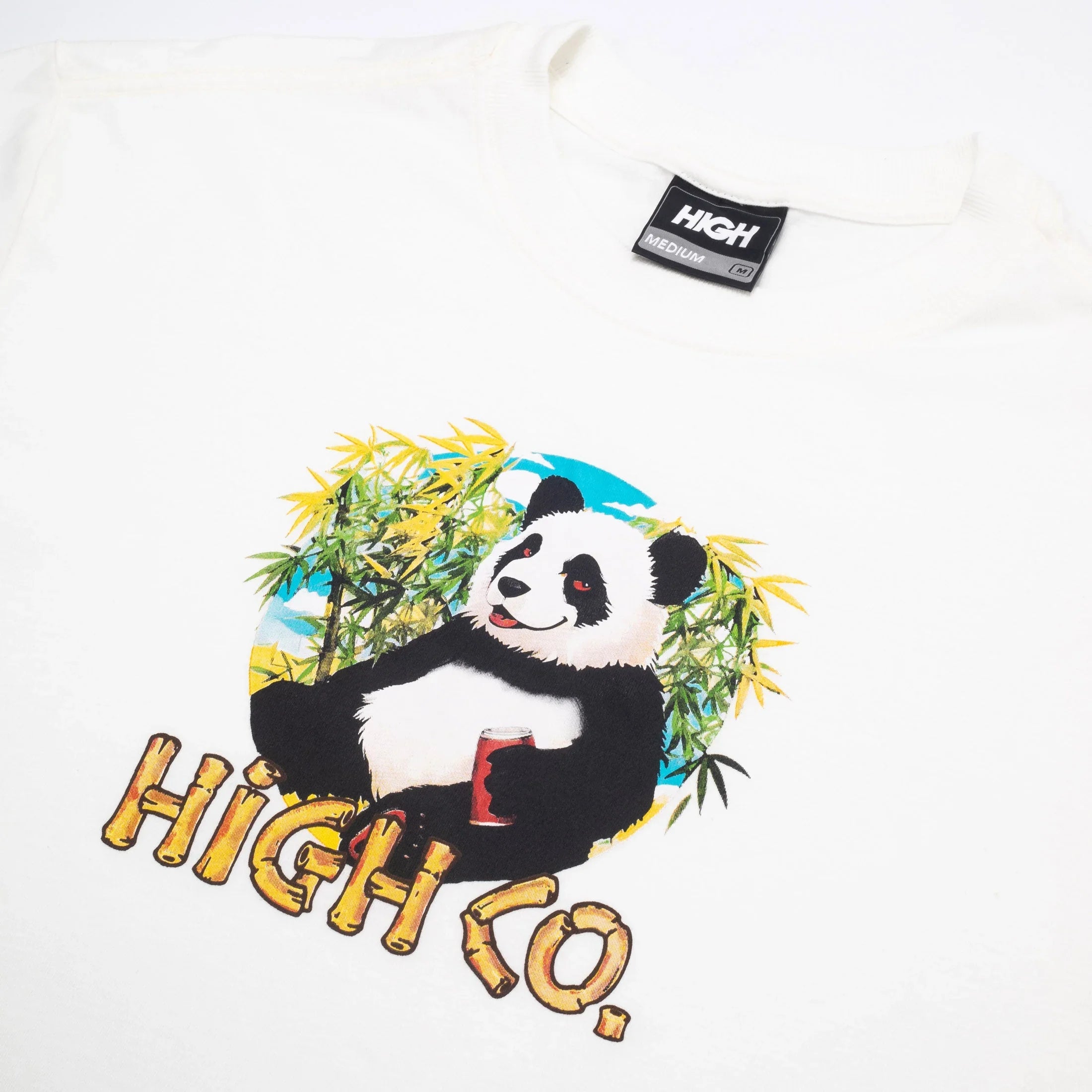 CAMISETA HIGH PANDA WHITE - Four Street
